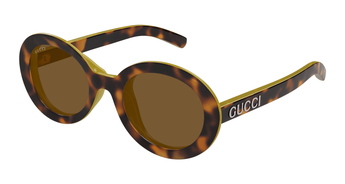 Sonnenbrillen gucci gg1722sa 002 havana round/oval/panthos femenino größe 53mm - Hauptansicht
