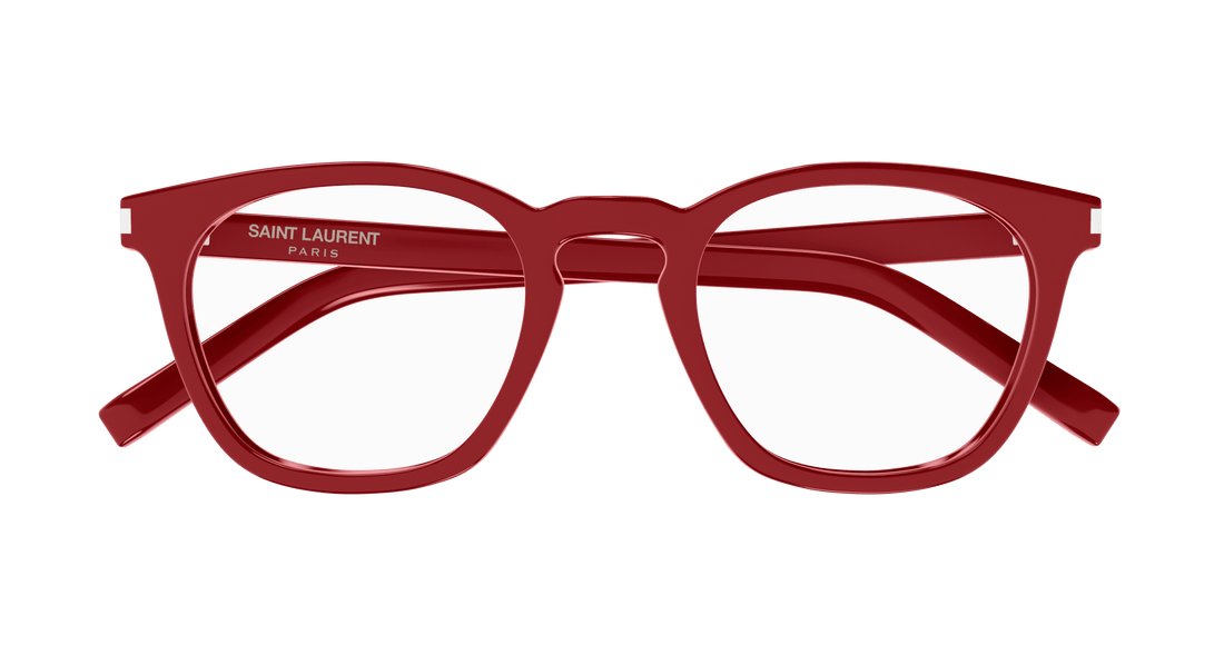 Dioptrijske naočale saint laurent sl 28 opt 011 rojo round/oval/panthos unisex veličina 50mm - Detaljni prikaz