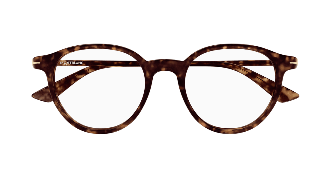 Prescription glasses montblanc mb0340o 002 masculino size 50mm - Detailed view