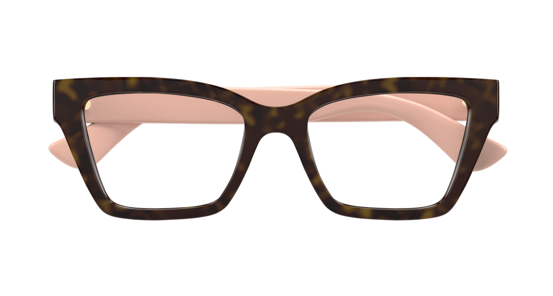 Brillen gucci gg1715o 005 havana cat eye femenino größe 53mm - Detailansicht