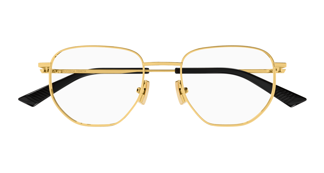 Occhiali da vista bottega veneta bv1301o 001 unisex taglia 50mm - Vista dettagliata