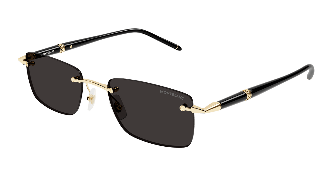 Gafas de sol montblanc mb0344s 001 rectangular masculino talla 54mm - Vista principal