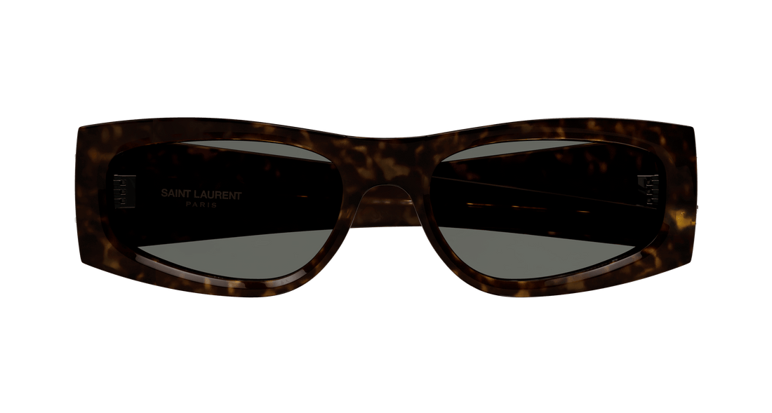 Sonnenbrillen saint laurent sl m140 003 havana rectangular / squared femenino größe 56mm - Detailansicht