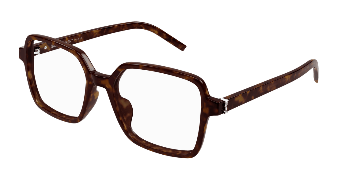 Brillen saint laurent sl m139 002 havana rectangular / squared femenino größe 54mm - Hauptansicht
