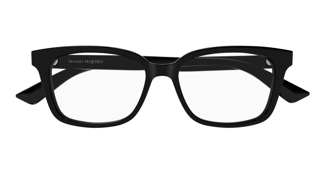 Brillen alexander mcqueen am0464o 001 femenino größe 52mm - Detailansicht