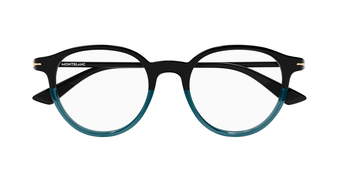 Óculos graduados montblanc mb0340o 003 masculino tamanho 50mm - Vista de detalhe