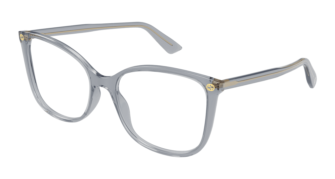 Occhiali da vista gucci gg0026o 017 azul cat eye femenino taglia 53mm - Vista principale