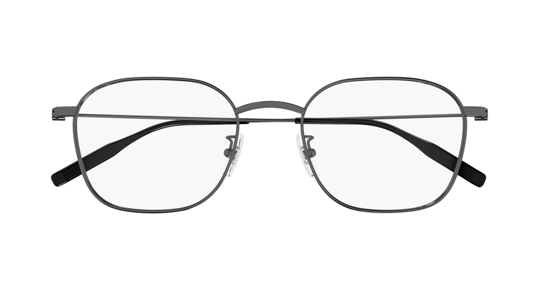 Occhiali da vista montblanc mb0371oa 003 rutenio rectangular / squared masculino taglia 52mm - Vista dettagliata