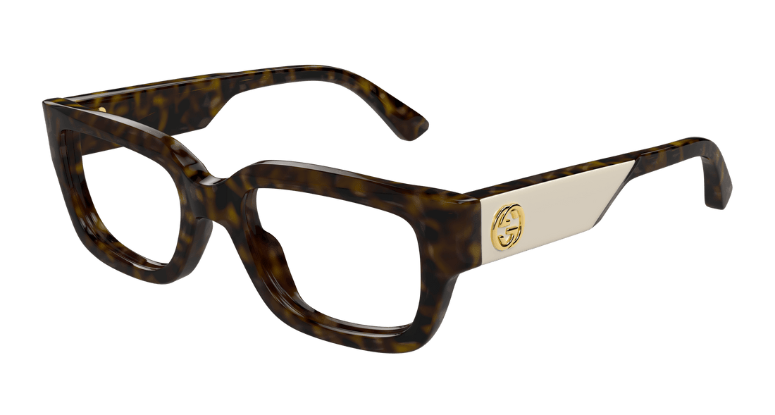 Brillen gucci gg1666o 007 havana cat eye femenino größe 53mm - Hauptansicht