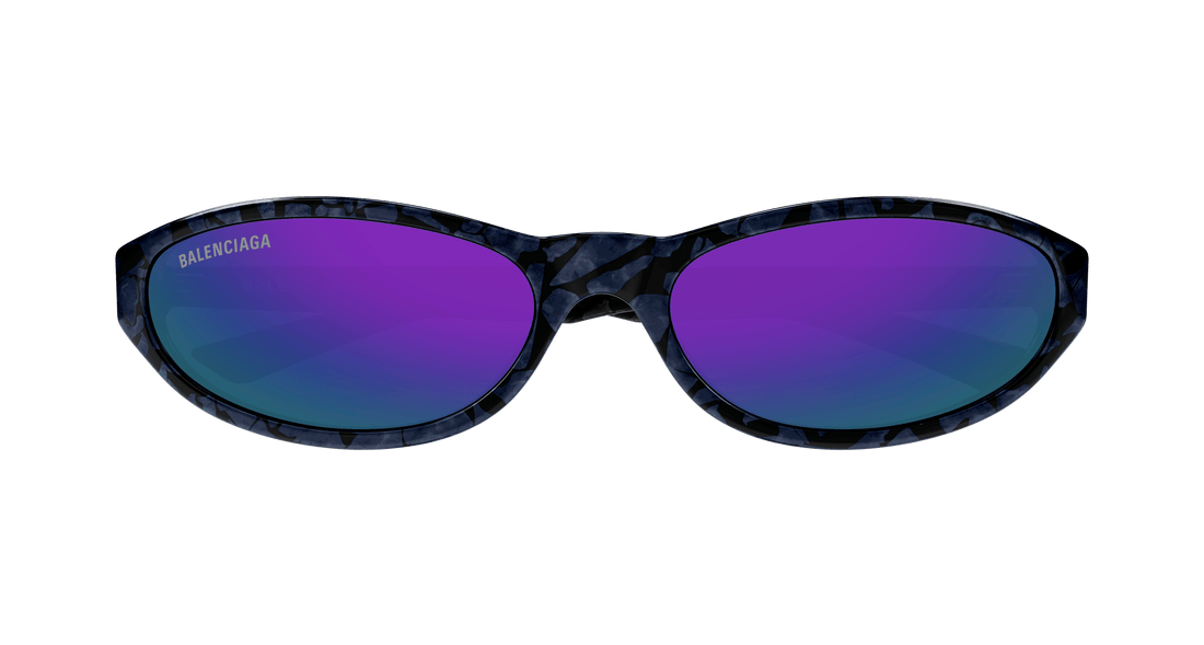 Sunglasses balenciaga bb0007s 011 violeta round/oval/panthos unisex size 59mm - Detailed view