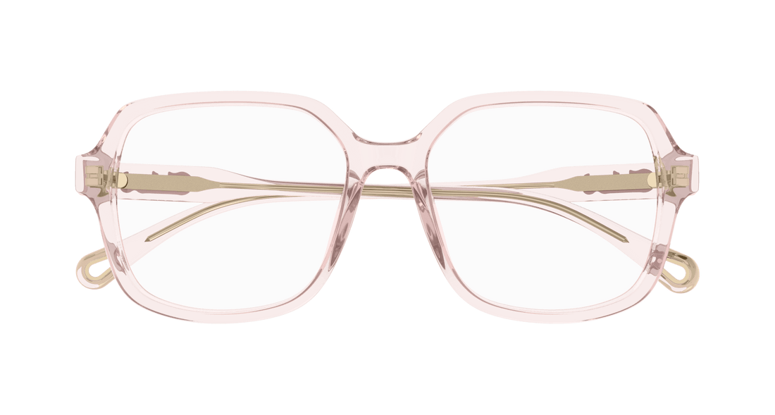 Brillen chloé ch0277oa 003 rosa rectangular / squared femenino größe 53mm - Detailansicht
