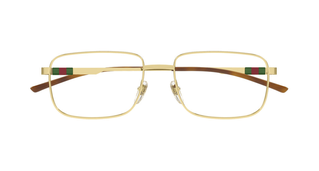 Brillen gucci gg1678o 005 dorado rectangular / squared masculino größe 57mm - Detailansicht