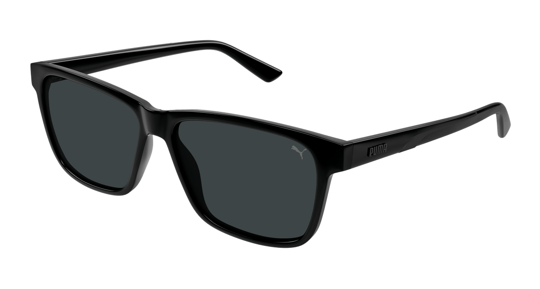 Sunglasses puma pu0467s 001 masculino size 57mm - Main view