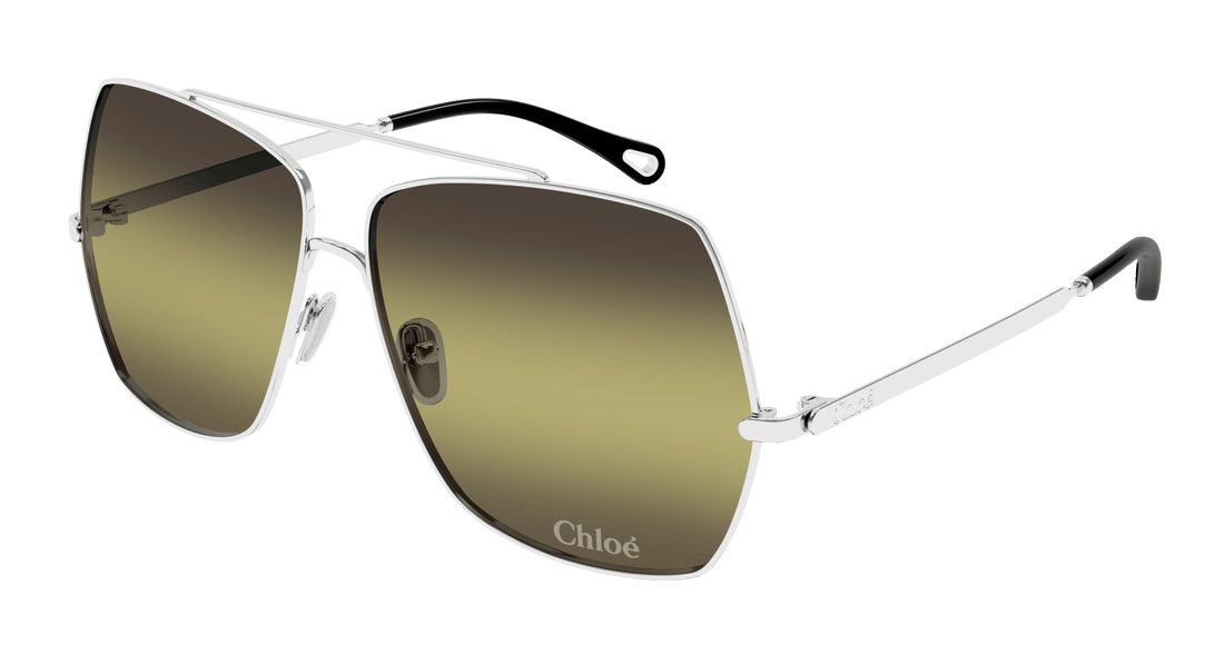 Gafas de sol chloé ch0278s 004 plateado rectangular / squared femenino talla 62mm - Vista principal