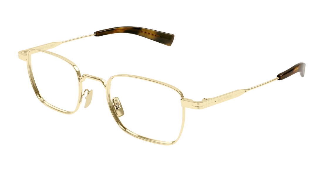 Brillen saint laurent sl 729 003 dorado rectangular / squared masculino größe 49mm - Hauptansicht