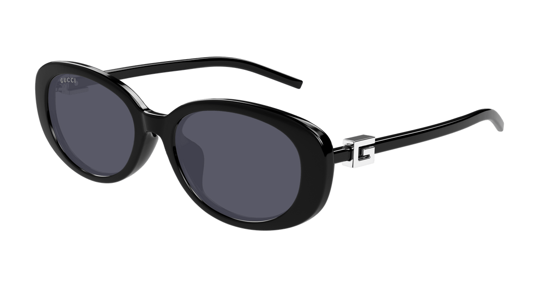 Sonnenbrillen gucci gg1684sa 001 negro round/oval/panthos femenino größe 55mm - Hauptansicht