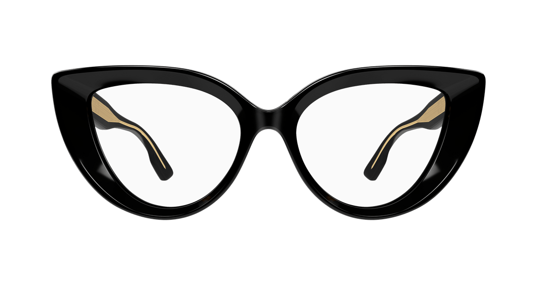 Occhiali da vista gucci gg1530o 001 femenino taglia 52mm - Vista dettagliata