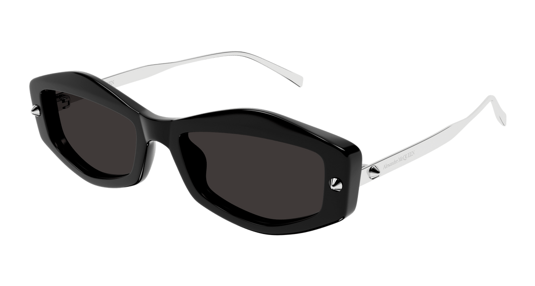 Óculos de sol alexander mcqueen am0482s 001 negro rectangular / squared femenino tamanho 55mm - Vista principal
