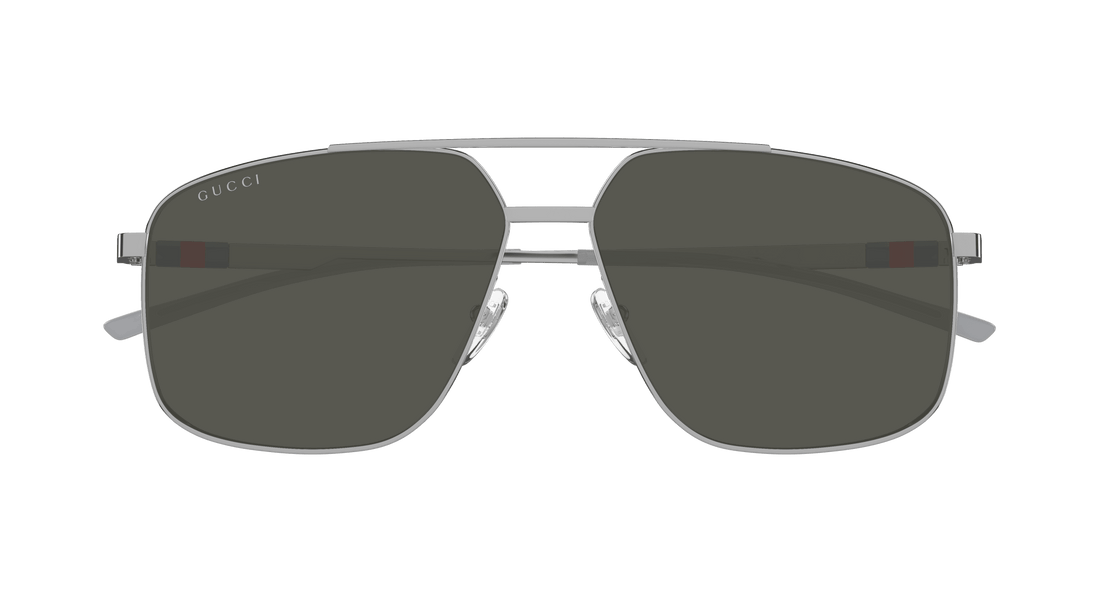 Sonnenbrillen gucci gg1676s 001 plateado pilot/navigator masculino größe 60mm - Detailansicht