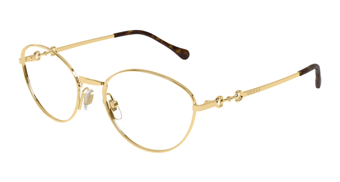 Brillen gucci gg1699o 001 dorado cat eye femenino größe 54mm - Hauptansicht