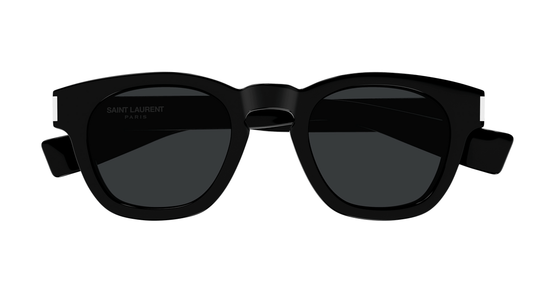 Sonnenbrillen saint laurent sl 746 001 negro round/oval/panthos unisex größe 48mm - Detailansicht