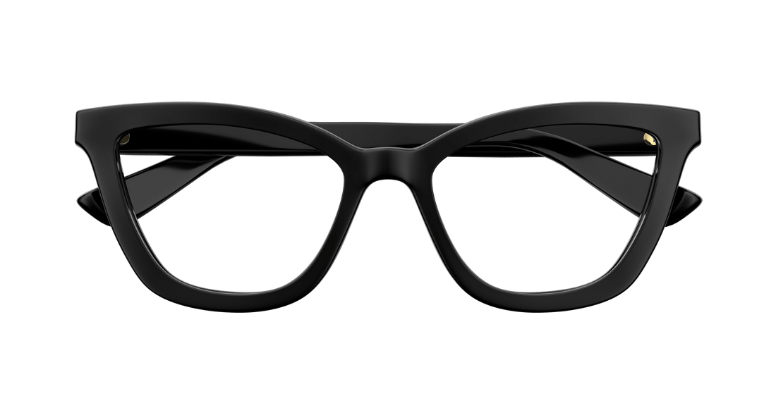Occhiali da vista gucci gg1686o 005 negro round/oval/panthos femenino taglia 54mm - Vista dettagliata