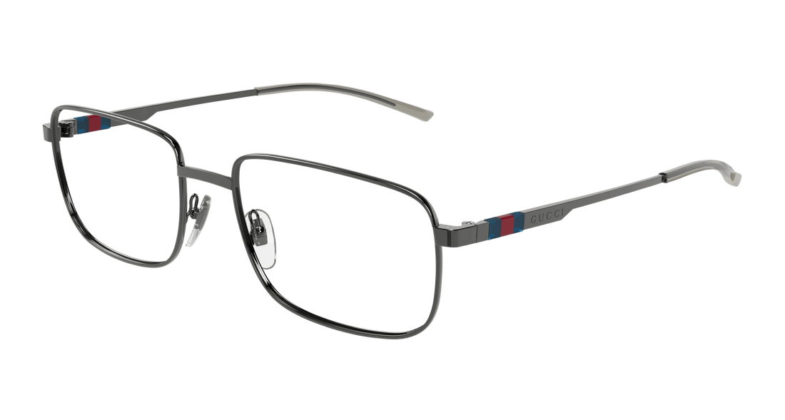 Brillen gucci gg1678o 006 rutenio rectangular / squared masculino größe 57mm - Hauptansicht