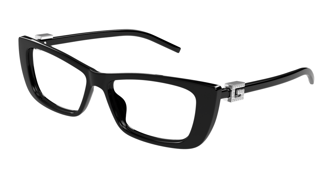 Brillen gucci gg1682o 002 negro cat eye femenino größe 53mm - Hauptansicht