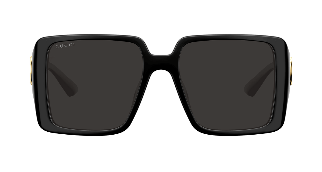 Óculos de sol gucci gg1692sa 001 negro rectangular / squared femenino tamanho 54mm - Vista de detalhe