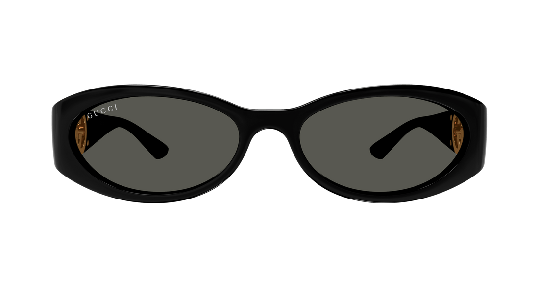 Sunglasses gucci gg1660s 001 negro round/oval/panthos femenino size 54mm - Detailed view