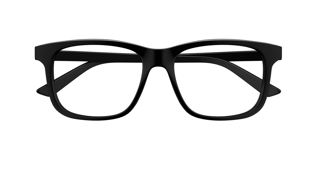 Óculos graduados bottega veneta bv1316o 001 negro rectangular / squared unisex tamanho 54mm - Vista de detalhe