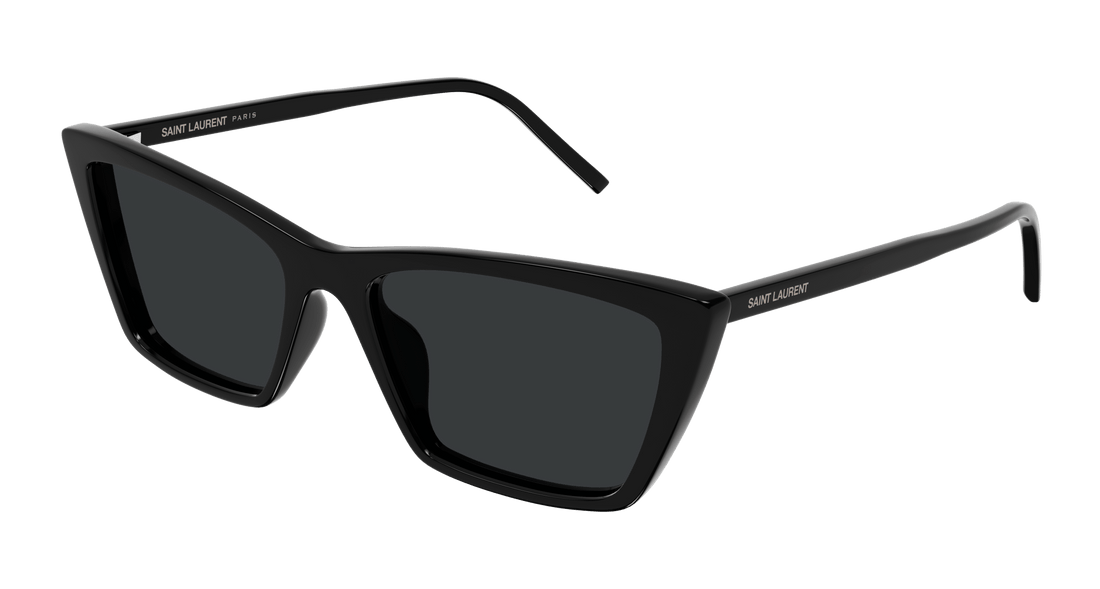 Occhiali da sole saint laurent sl 737 mica thin 001 negro rectangular / squared femenino taglia 54mm - Vista principale