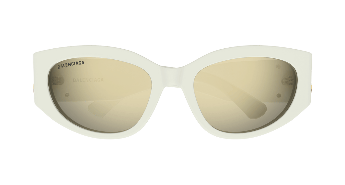 Sunglasses balenciaga bb0324sk 009 marfil oval femenino size 55mm - Detailed view