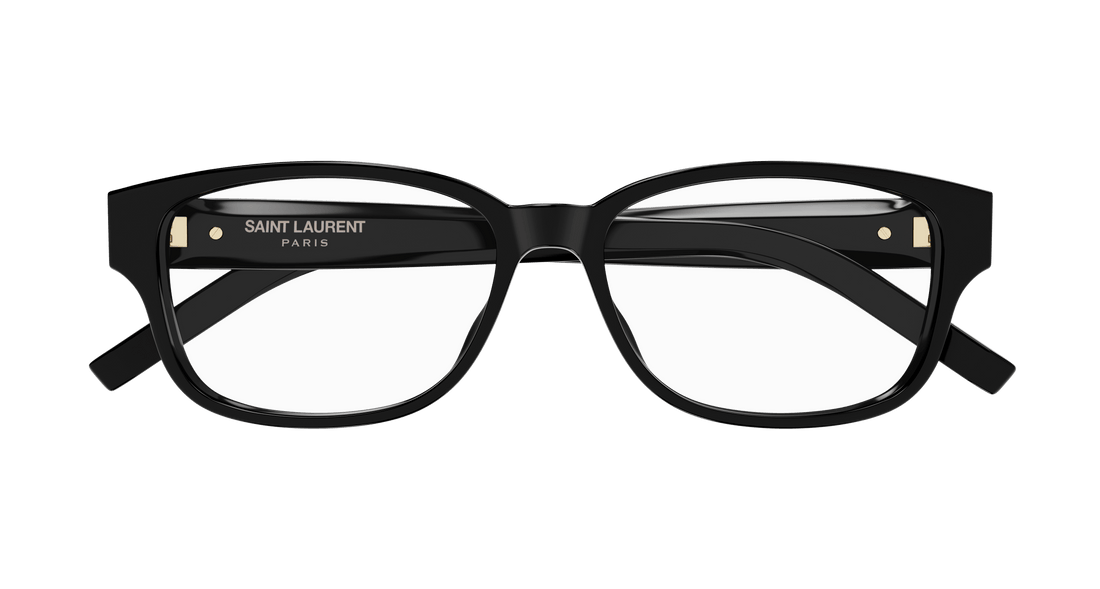 Brillen saint laurent sl m149/f 001 negro square unisex größe 54mm - Detailansicht