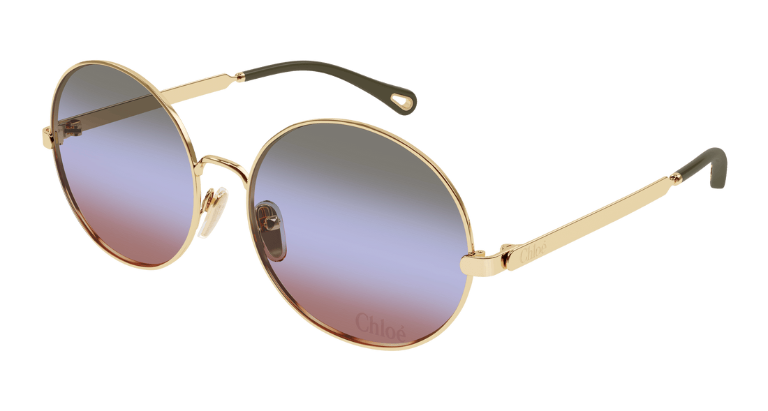 Sonnenbrillen chloé ch0281s 004 dorado round femenino größe 59mm - Hauptansicht