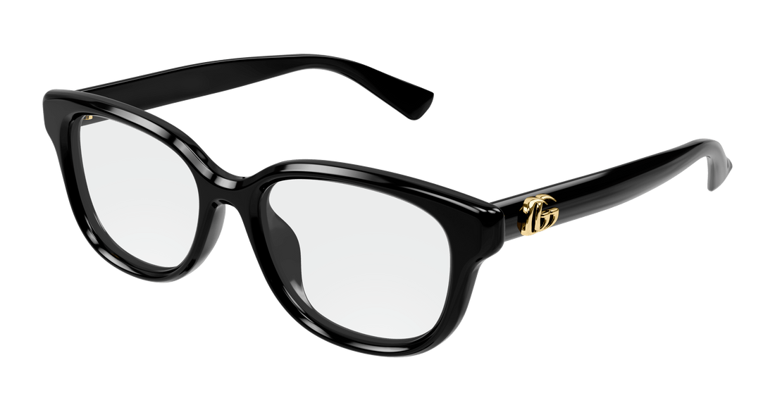 Occhiali da vista gucci gg1833ok 001 negro square femenino taglia 52mm - Vista principale