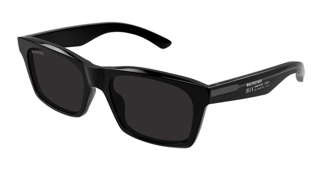 Sunglasses balenciaga bb0423s 001 negro rectangular / squared masculino size 56mm - Main view