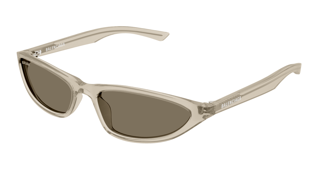 Sunglasses balenciaga bb0402s 004 beige round femenino size 59mm - Main view
