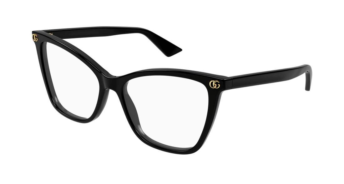 Occhiali da vista gucci gg1817o 001 negro cat eye femenino taglia 55mm - Vista principale