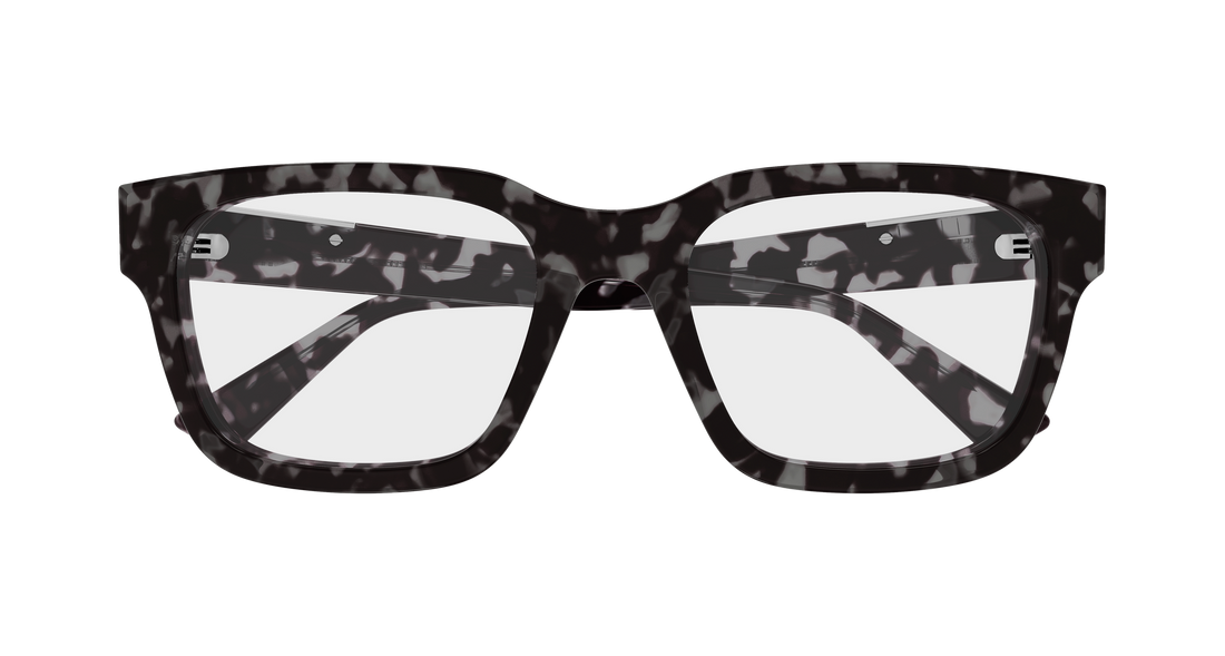 Brillen gucci gg1961o 002 havana rectangular / squared masculino größe 55mm - Detailansicht