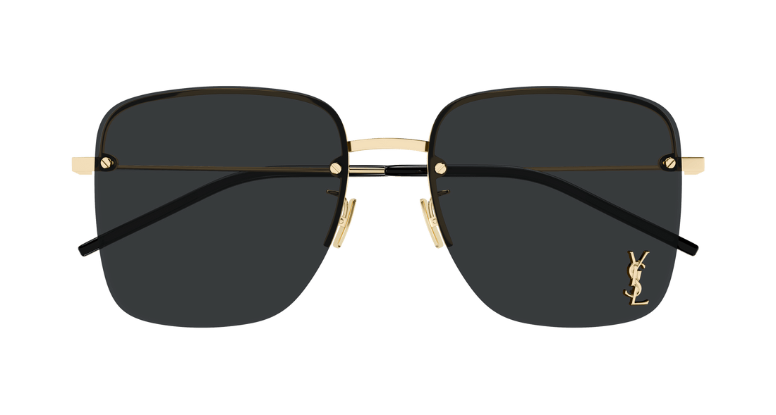 Sonnenbrillen saint laurent sl 312 m 013 dorado square femenino größe 58mm - Detailansicht
