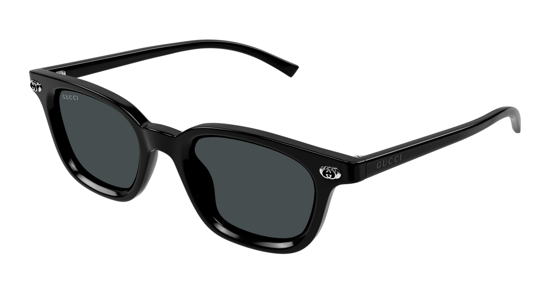 Lunettes de soleil gucci gg1946s 001 negro round/oval/panthos masculino taille 48mm - Vue principale