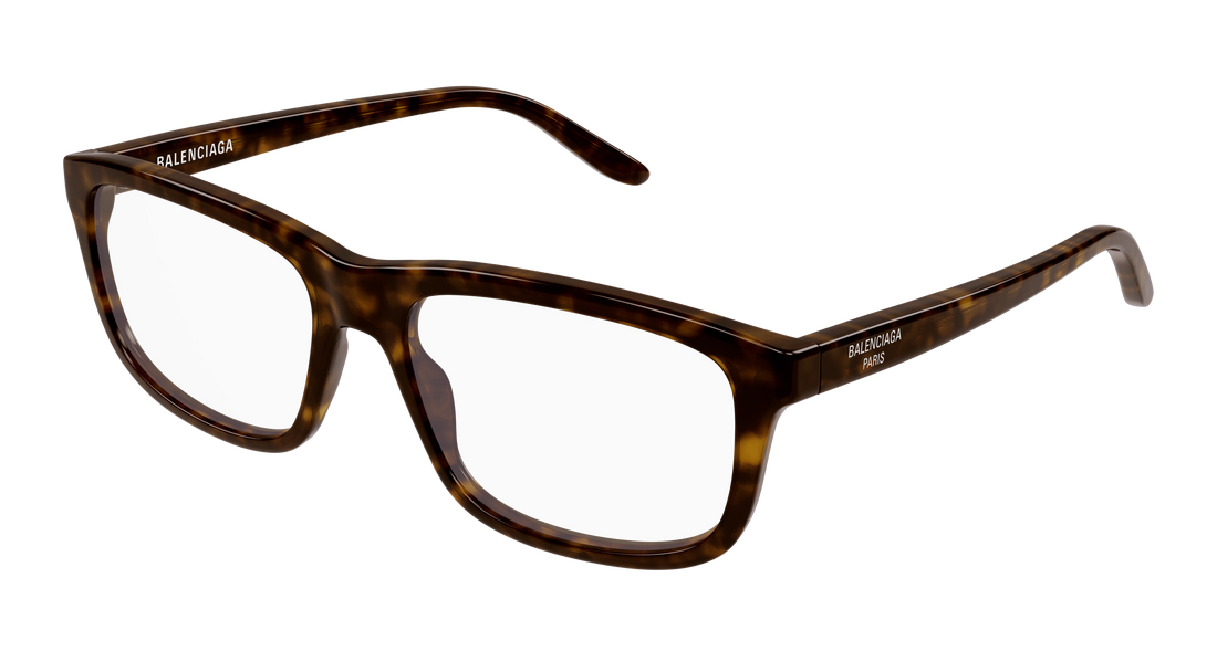 Gafas graduadas balenciaga bb0438o 002 havana rectangular / squared masculino talla 57mm - Vista principal