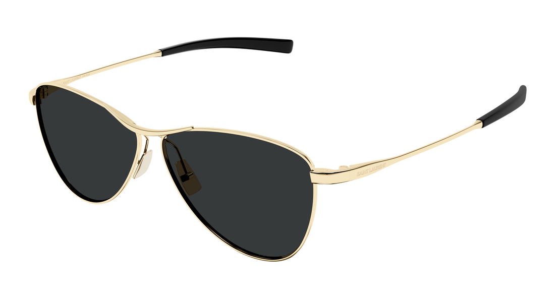 Óculos de sol saint laurent sl 831 vesper 003 dorado pilot/navigator femenino tamanho 55mm - Vista principal