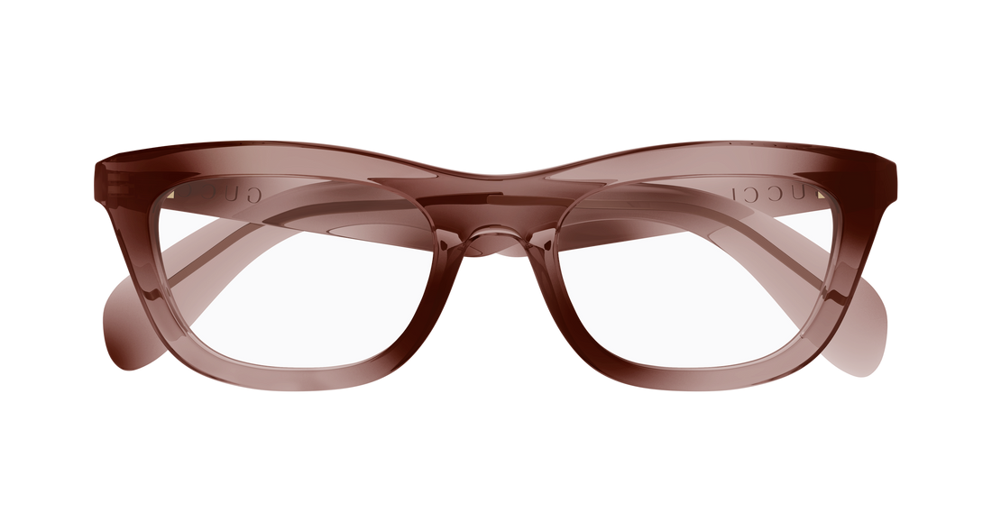 Brillen gucci gg1932o 002 havana cat eye femenino größe 51mm - Detailansicht