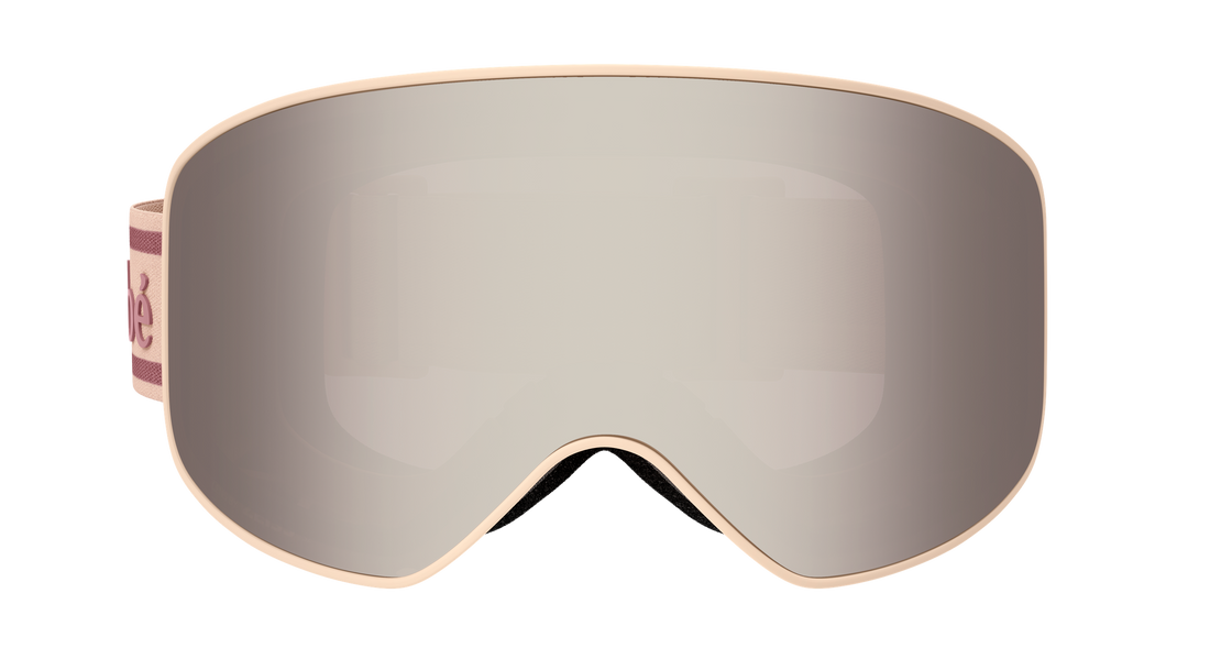 Sunglasses chloé ch0072s 008 rosa mask femenino size 99mm - Detailed view