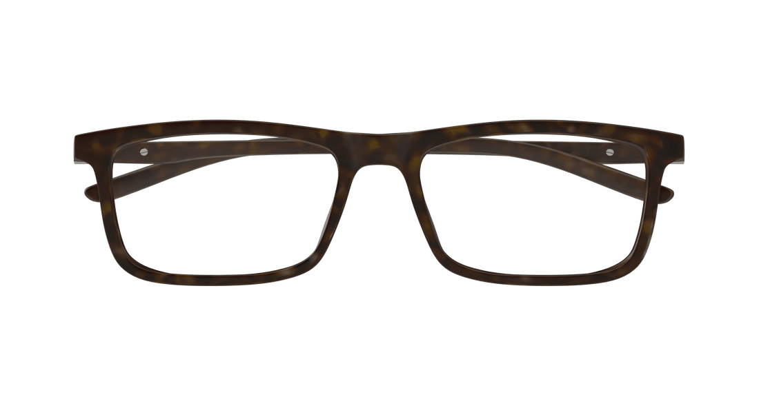 Brillen puma pu0491o 005 havana square masculino größe 56mm - Detailansicht