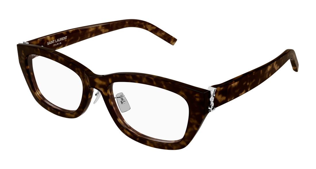 Brillen saint laurent sl m153/j opt 002 havana cat eye femenino größe 53mm - Hauptansicht