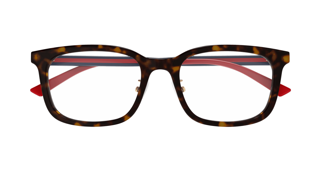 Occhiali da vista gucci gg1873ok 002 havana square masculino taglia 53mm - Vista dettagliata