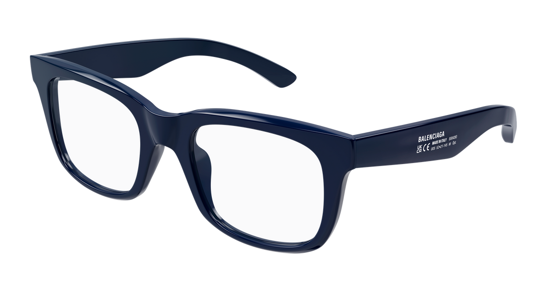 Gafas graduadas balenciaga bb0428o 005 azul rectangular / squared masculino talla 52mm - Vista principal